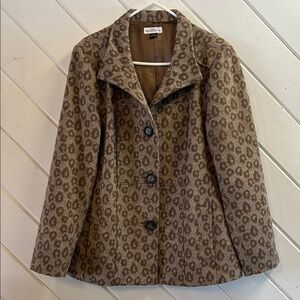 NORTHERN REFLECTIONS Leopard Print Jacket